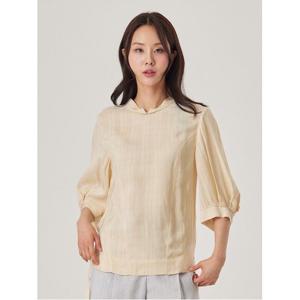 [조이너스]튤립넥반팔블라우스_JACU4-WRB130