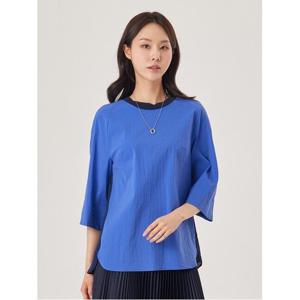 [조이너스]스판배색7부블라우스_JACU4-WRB110