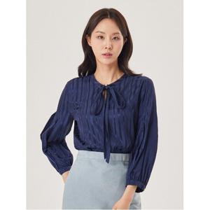 [조이너스]새틴자가드리본블라우스_JACU4-WRB100