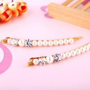 베라 진주 헤어핀진주핀 진주실삔 머리실삔 큐빅핀