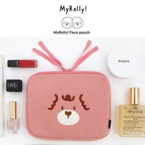 로마네 마이롤리 페이스 파우치 (몰리 핑크)