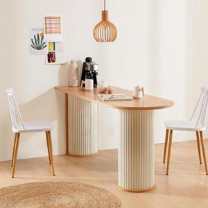 로마 반달원형 1700 반타원 식탁