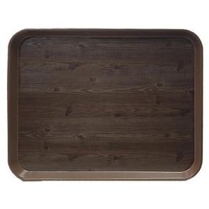 옹이 나무무늬 업소용 사각쟁반 7호