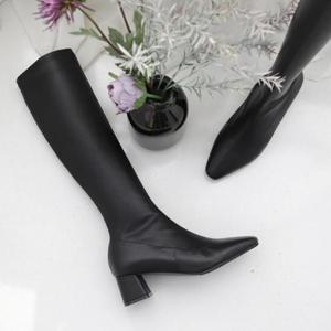 예쁜 롱 스판 여성 겨울 부츠 (4color)