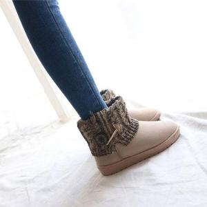 여성 털안감 미들부츠 4컬러 (225~255mm)