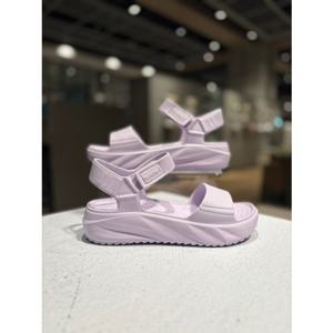 베어파우 DIANA 여성 경량 샌들 키높이 벨크로 스트랩 라벤더 K2824331RB-W