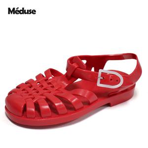 메듀즈 SUN 201 샌들 카민 여성 젤리슈즈 스트랩 샌들 201W-CAR