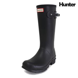 헌터 오리지널 주니어 여성 레인부츠 장화 블랙 JFT6000RMA-BLK