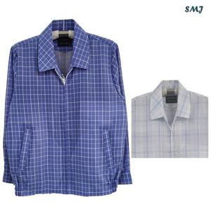 SMJ1669 어르신 바람막이 시원한 폴리마 중년 남성 점퍼 얇은 봄 여름