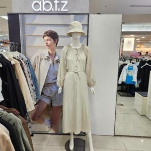 Ab.f.z DP01 사이드포켓벨티드라운드원피스 AFZ5HO31