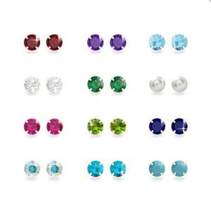 정품 14K GOLD 탄생석 큐빅 금 귀걸이