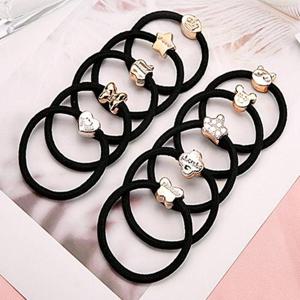 헤어끈 머리끈 100개 묶음세트