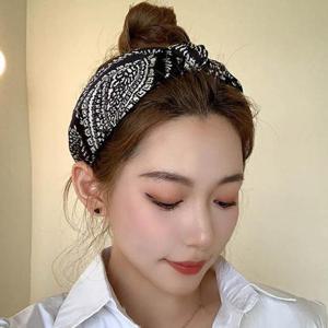 린넨 터번 머리띠 꼬여있는 디자인 귀편한 헤어밴드