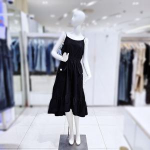 [밸리걸] 슬리브리스 뷔스티에 원피스 225770