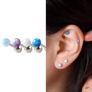 써지컬 컬러 4mm 볼 피어싱