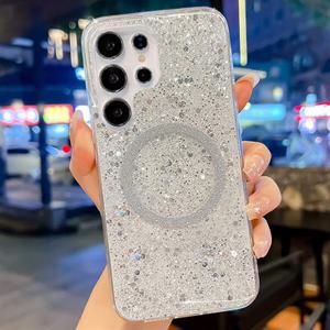 갤럭시S21 플러스 울트라 맥세이프 럭셔리 글리터 펄 젤리케이스