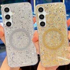 갤럭시A50 A505 맥세이프 럭셔리 글리터 펄 심플 젤리 케이스