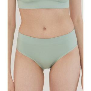 [[세컨스킨]] 심리스 플러스 베이직 삼각팬티_OU9145