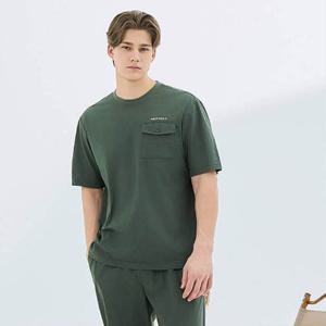 [머렐]머렐 공용 캐주얼 셋업 카키 반팔티셔츠 D4ST201XKHA_p