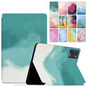 레노버 탭 리전 Y700 2 3 4세대 8.8 수채화 유화 프린팅 케이스
