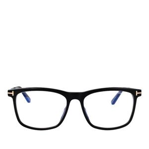 톰포드 블랙 프레임 블루 템플 팁 안경테 FT6038 B 001 54