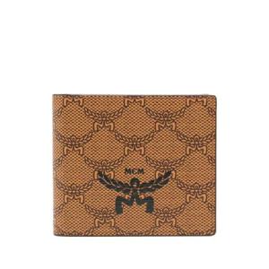 엠씨엠 히멜 모노그램 패턴 가죽 지갑 MXSESAC01