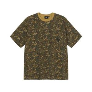 스투시 x 유니온 포켓 크루 티셔츠 페이즐리 314066