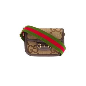 구찌 홀스빗 1955 점보 GG 미니백 카멜 에보니 658574-UKMDG-2570