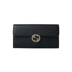 구찌 GG 인터로킹 장지갑 블랙 615524-CAO0G-1000