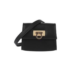 페라가모 로고 미니 숄더백 블랙 220617-770404