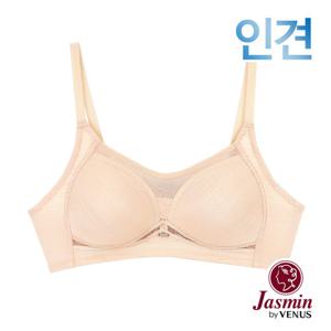 [자스민by비너스]A-D컵 인견 자카드 노와이어 무빙브라1종(JBRA025)75A-90D