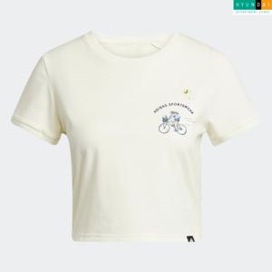 아디다스 현대백화점 [Women] W C DDL CROP T JX5327 인기반팔티