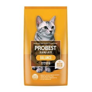 프로베스트 캣 밸런스 2kg(헤어볼컨트롤) 고양이 사료