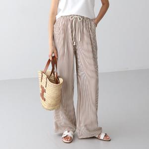 [피핀] 710722 쿨 스트라이프 밴딩 팬츠