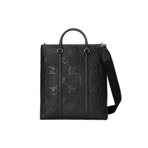 구찌 점보 GG 미디움 토트백 블랙 760233-AABY7-1000