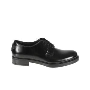 프라다 브러쉬드 레더 레이스업 블랙 2EG394-055-F0002