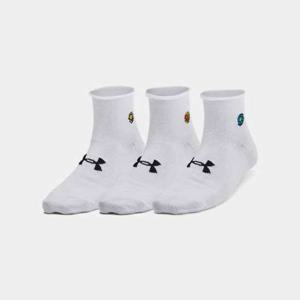 M 언더아머양말 BQK 1384025-102 여성 UA 에센셜 쿼터 삭스 3켤레