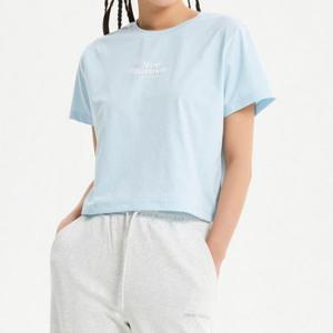 뉴발란스반팔티 KQJ NBNEE2W452-51 WOMEN 프로즌 세미크롭 스트링 반팔티 SEMI-OVER FIT