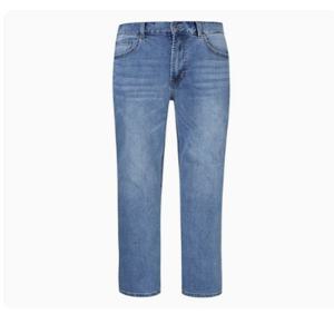 [버커루] 남성 크롭 레귤러테이퍼드 L톤 데님팬츠 (B235DP311P)