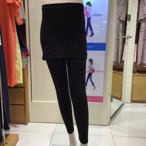 [마더피아]임산부용 얇은  치마 레깅스RBO164BW
