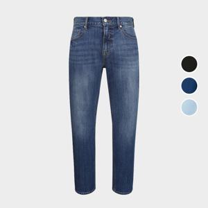 [버커루]남성 크롭 레귤러 테이퍼드핏 데님팬츠 B235Z0313P