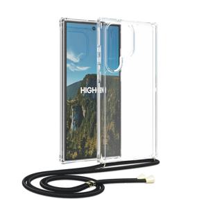 하이온 갤럭시 S25 엣지 케이스 넥클리스 목걸이형 하드