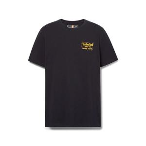 [팀버랜드] 남성 백 그래픽 반팔티 블랙_TB0A6B6Z0011