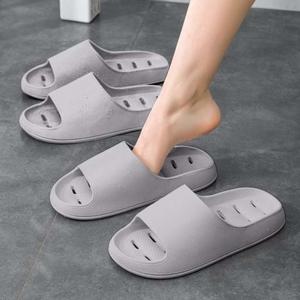 미끄럼방지 물빠짐 푹신 욕실화 그레이 여성용