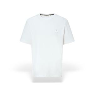 [헤지스] 남성 솔리드 크루넥 반팔티셔츠 HZTS5B501WT