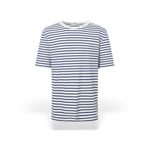 [헤지스] 남성 스트라이프 크루넥 티셔츠 HZTS5B507B1