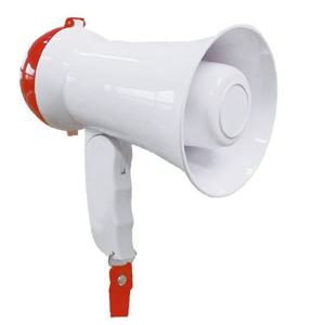 메가폰 일체형 확성 마이크 목소리 증폭기 미니