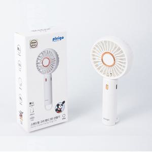 플레이고 F12 스탠드형 고리 2WAY 디자인 3단 핸디 휴대용 선풍기
