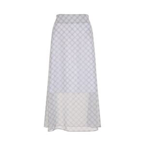 [르샵][르샵] 쉬폰 레이어드 뒷밴딩 롱 스커트 SP4SK692