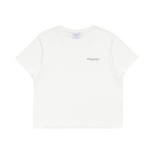 디스커버리 여성 슬림크롭 반팔티셔츠 DWRS92053WHS